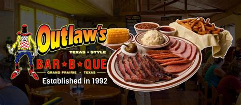 Outlaws bbq - Start your review of Outlaw's Barbecue. Overall rating. 153 reviews. 5 stars. 4 stars. 3 stars. 2 stars. 1 star. Filter by rating. Search reviews. Search reviews. Travis N. Petal, MS. 0. 45. 5. Feb 26, 2024. Please, please build and expand more locations!!! My favorite BBQ spot out of the 4 states I travel regularly. Great food and very ...